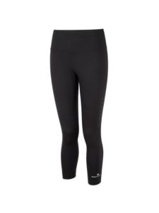 RonHill Womens Core Crop Tight Black/Bright White